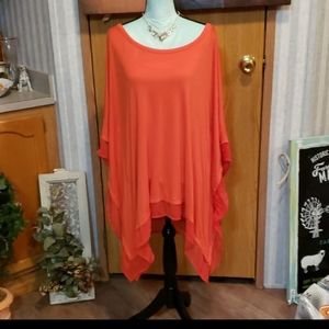 Lane Bryant Orange Blouse Size 18/20